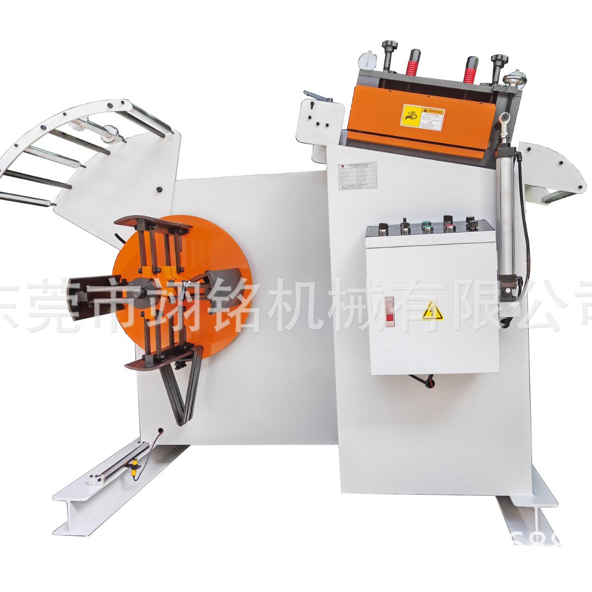 Yiming Machinery 2-in-1 Feeding and Leveling Flatbed Roll Leveling Material Rack Automatic Medium Thick Plate Leveling and Pressing Flatbed Machine