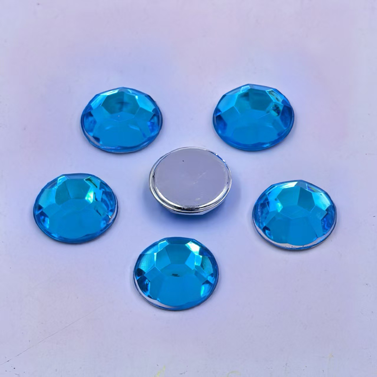 Wholesale supply of 2-20MM flat drill no hole imitation table acrylic drill nail accessories Taiwan acrylic drill sub