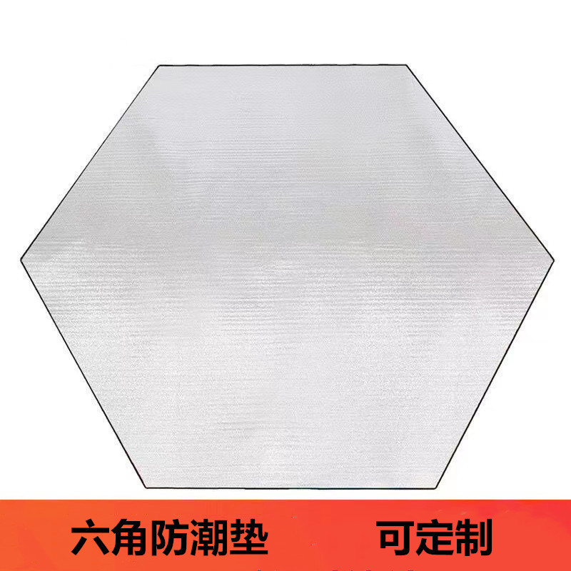 Pintu Moisture-Proof Mat Thickened Waterproof Picnic Mat Tent Floor Mat Aluminum Film Mat Camping Outdoor Sleeping Mat Beach Mat