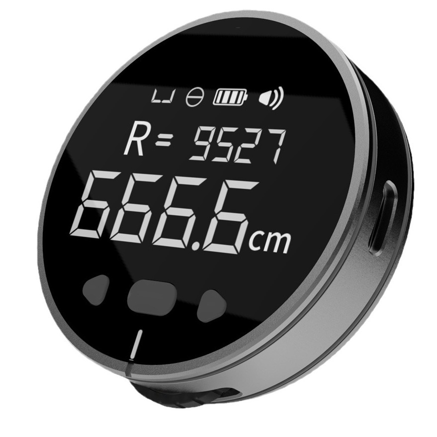 Duke electronic ruler rangefinder roller type rangefinder high precision flat surface Type-C charging measurement tool