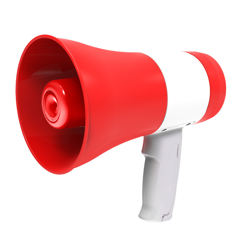 Foreign Trade Model English Version High-Power Handheld Lithium Battery Loudspeaker Promotional Hawking Machine Speaker