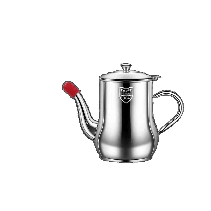 Thickened Household Oil Pot, Stainless Steel Kitchen Oil Tank, Leak-Proof Wine Pot, Ounce Pot, Oil Pouring Bottle, Garbage Bag