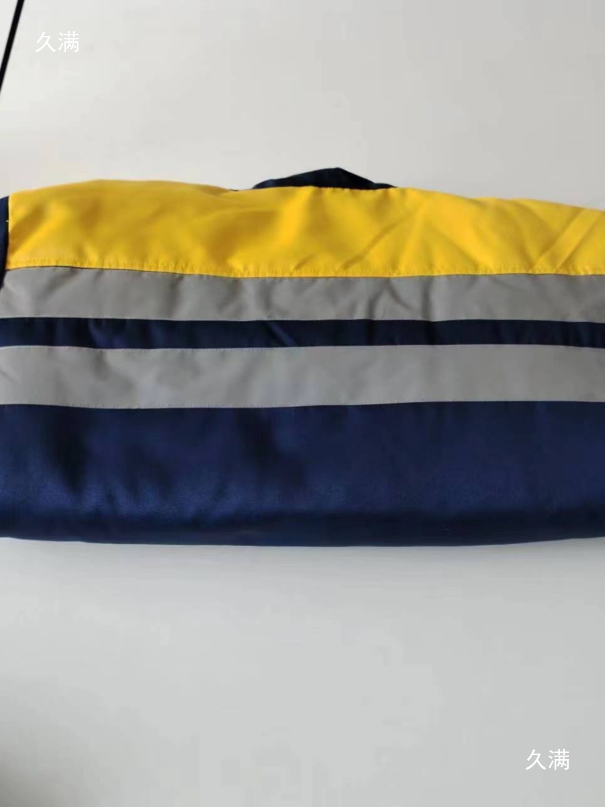 Railway Shunter Winter Work Clothing Top Cotton Jacket Windproof and Cold-Resistant Work Jacket with Reflective Warning Strips