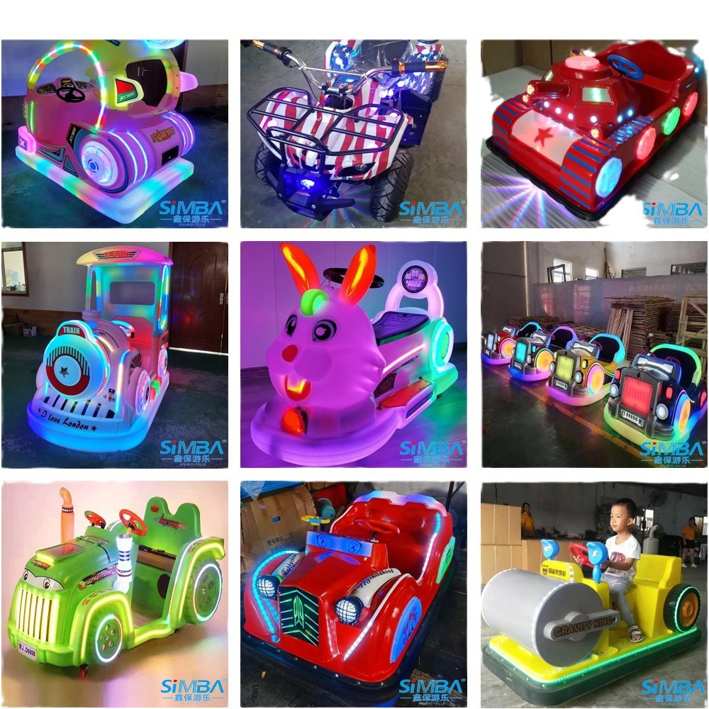 Park Shopping Mall Toy Car Double Family Paradise Stall Car Square Kidsren's Electric Amusement Car Bumper Car”