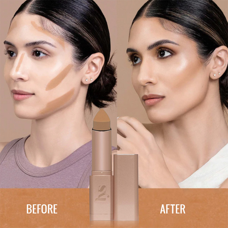 Cross-Border Beauty Area Best-Selling Odm Waterproof and Sweat-Proof Blush to Enhance Complexion Blush Cream Bronzer Stick