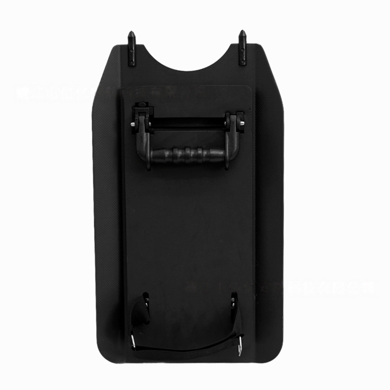 Multifunctional Alloy Steel Shield with Window Breaker Hammer Anti Riot Handheld Shield Tactical Protection Arm Guard Handheld Shield