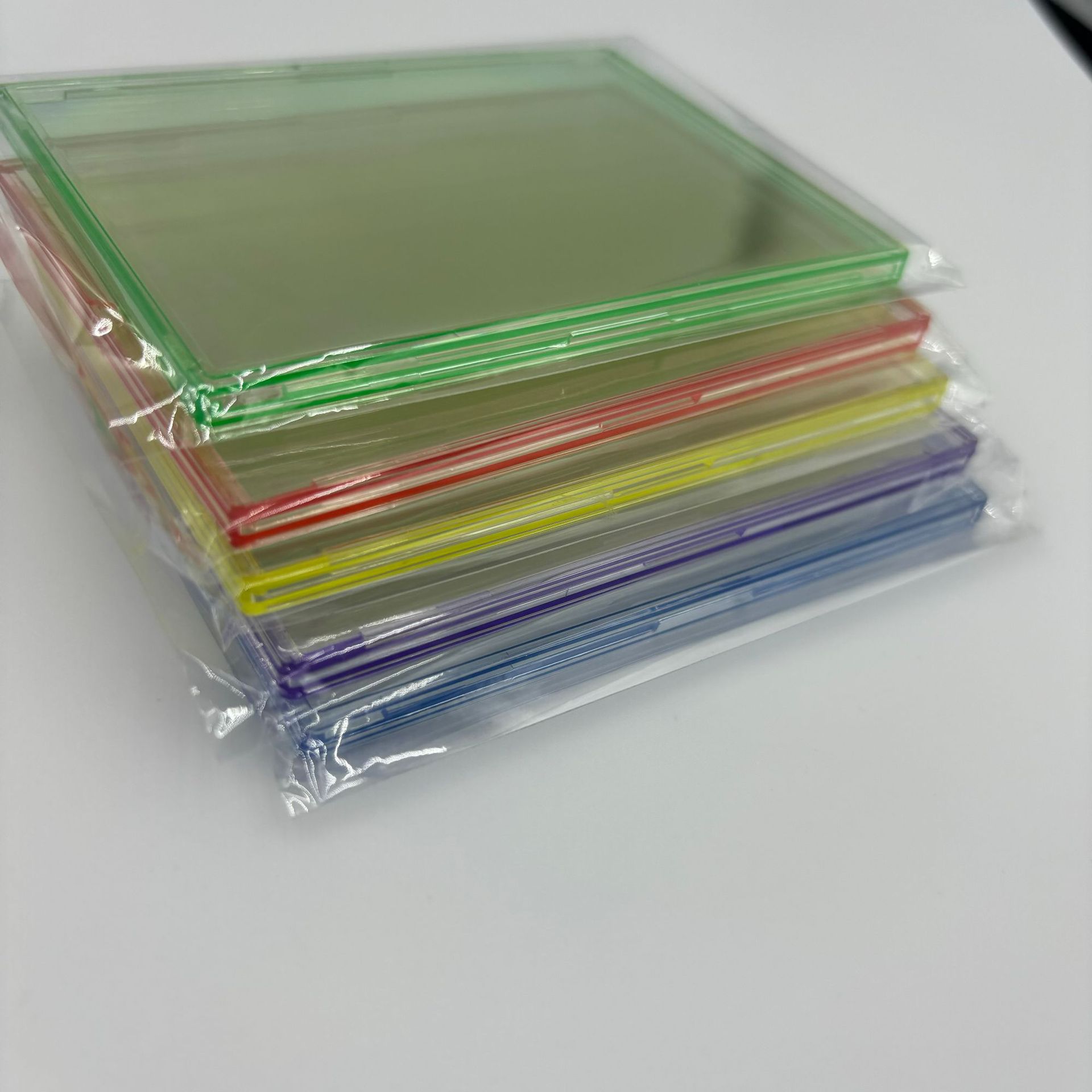 Cross-border hot sale 35PT strong magnetic card brick transparent card set goo card star collection card acrylic display card plastic card