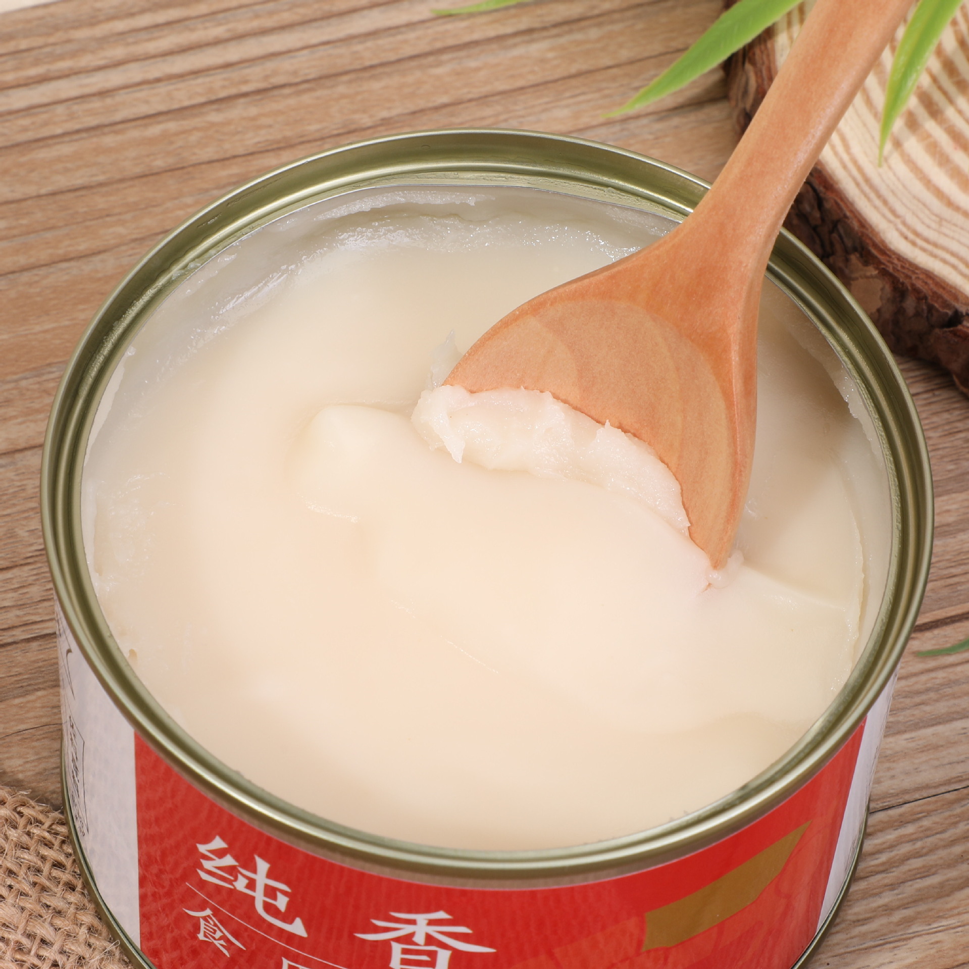 Refined Lard, Qingdao Specialty Pastry Baking Ingredient, Oil for Bibimbap, Stir-Fry Cooking, Canned Animal Fat, Edible Oil