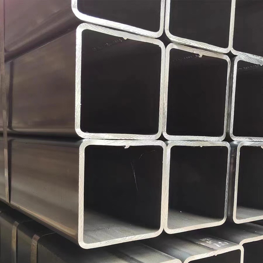 Zinc Aluminum Magnesium Square Tube Hot Dip Galvanized Square Tube Sunroom Column Photovoltaic Bracket Manufacturer Zinc Aluminum Magnesium Square Tube 275g