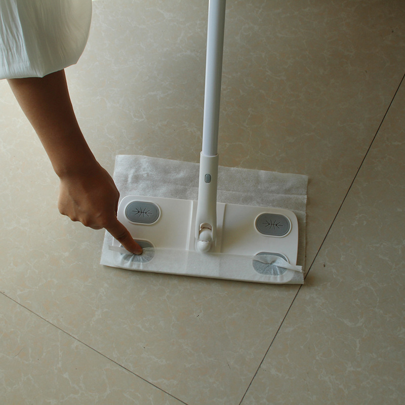 Electrostatic dust-removing paper disposable mop replacement cloth floor dust-absorbing sticky wet and dry non-woven mop paper
