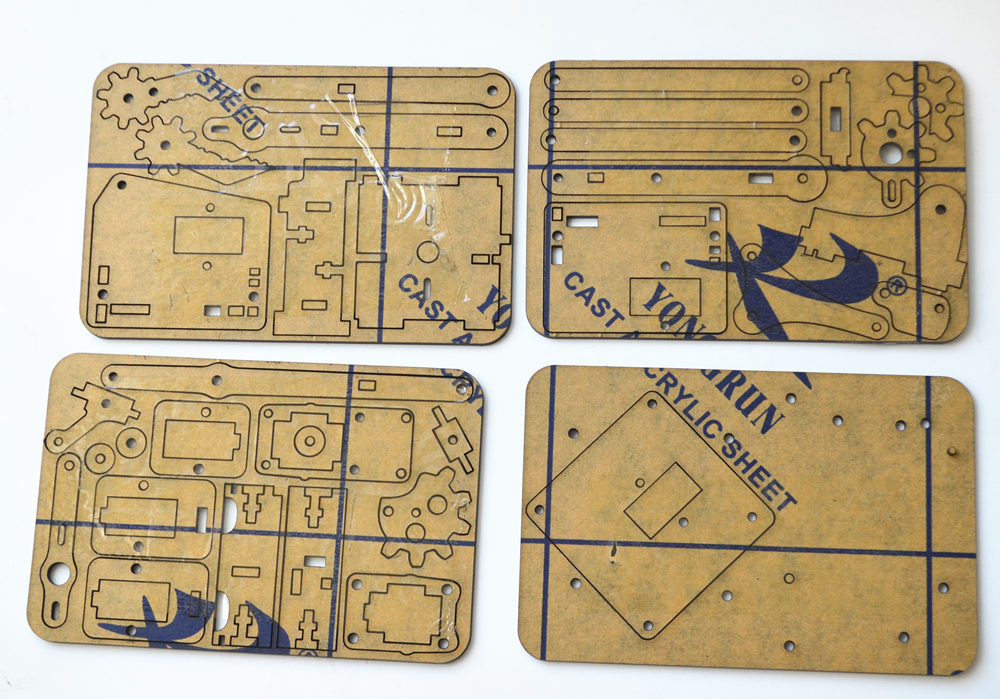 DIY Manipulator Robotic Arm Robot Mechanical Claw Sg90 Raspberry Pi Uno Kit Economical Version