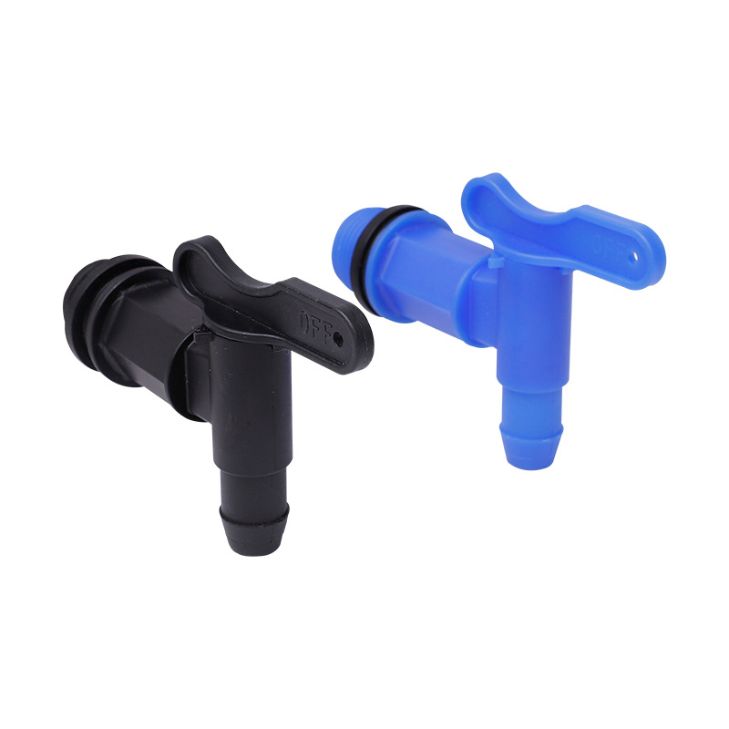 Plastic Flat Mouth Faucet PP Water Dispenser Faucet Plastic Water Nozzle Plastic Faucet