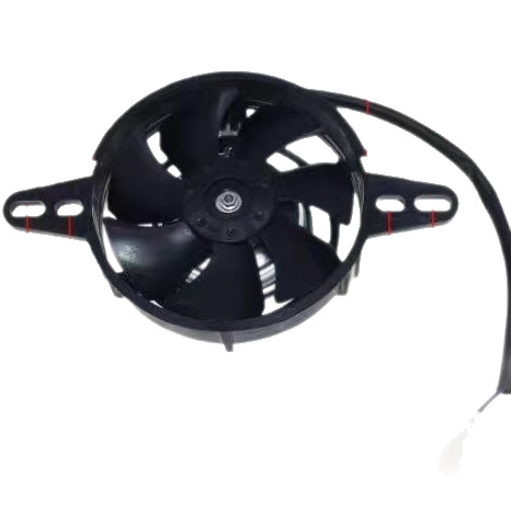 Cross-country motorcycle water tank cooling fan water-cooled engine water tank special cooling fan 4 inches