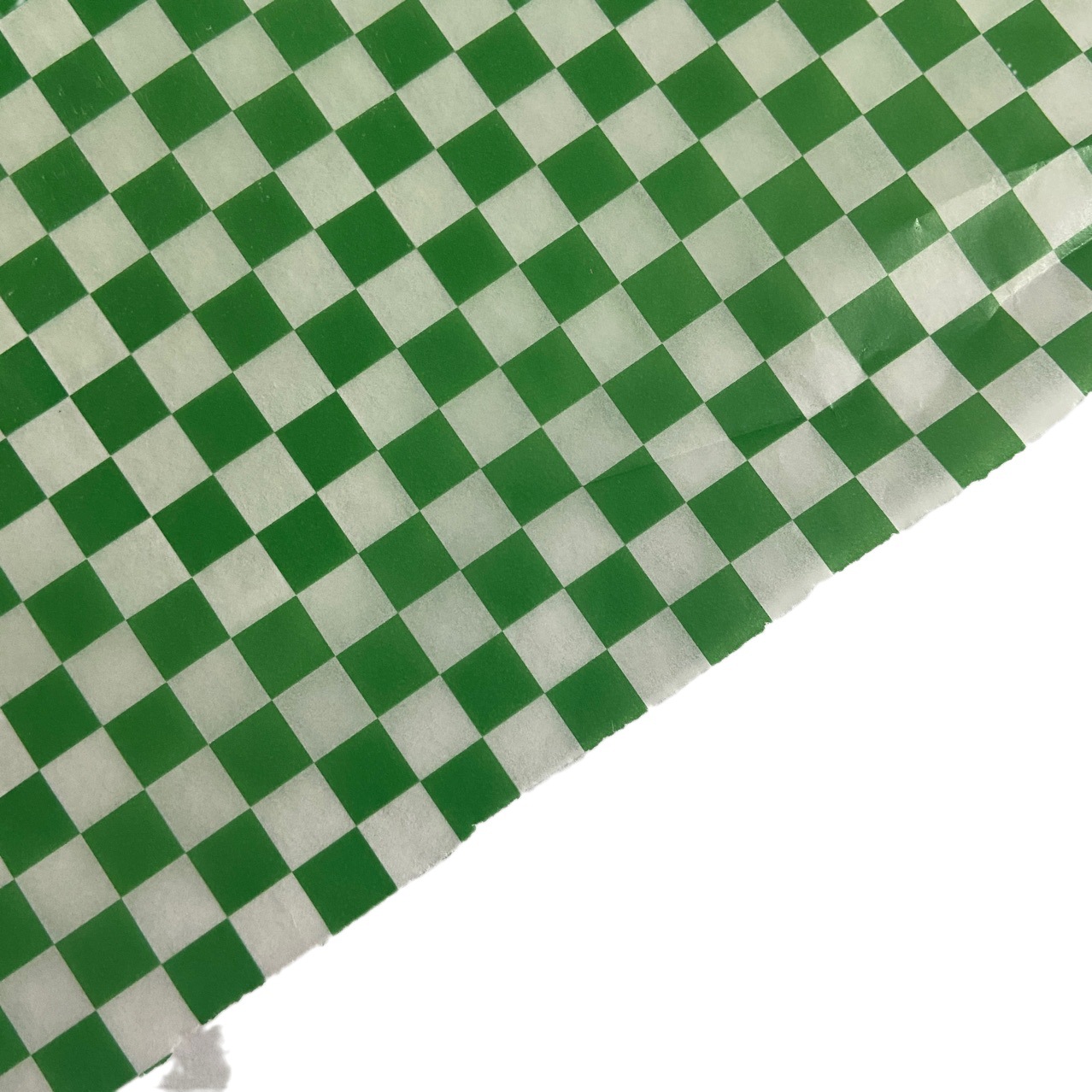 Grid Chessboard Translucent Paper Compartment Paper Disposable Dinner Plate Pad Paper Can Be Customized in Size