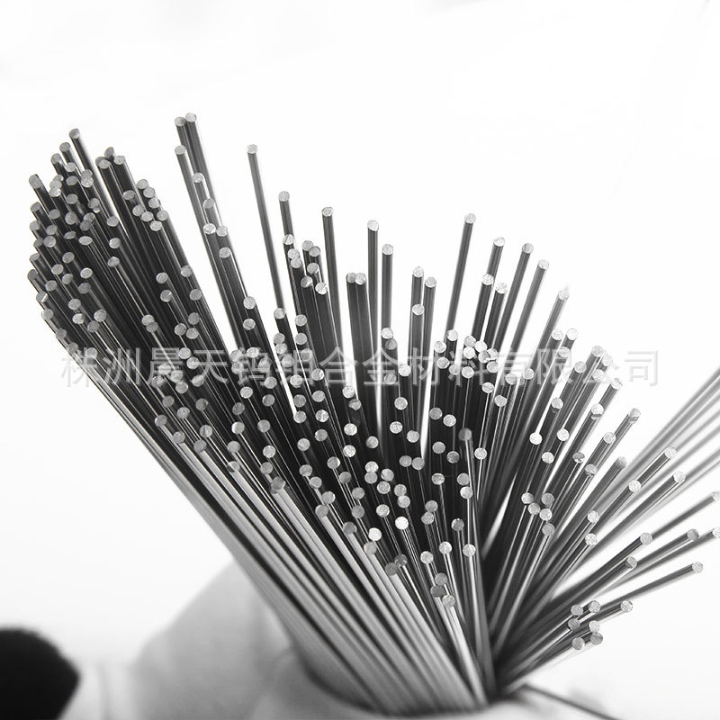 D2.1*50Mm Tungsten Rod Tungsten Electrode Resistance Welding Pure Tungsten Electrode High Temperature Resistant Discharge Pure Tungsten Rod Wholesale in Zhuzhou