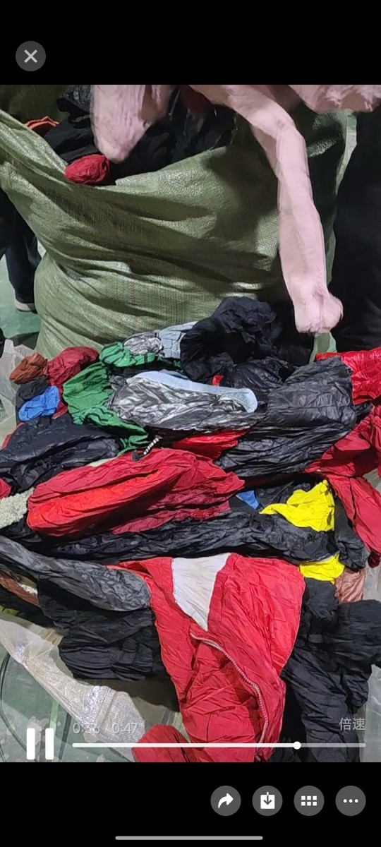 Second-Hand Clothes from Africa, Women's Cotton Jackets, Coats, Etc. 2 Yuan, 3 Yuan, 0.5kg Yuan, 0.5kg Yuan Per Pound