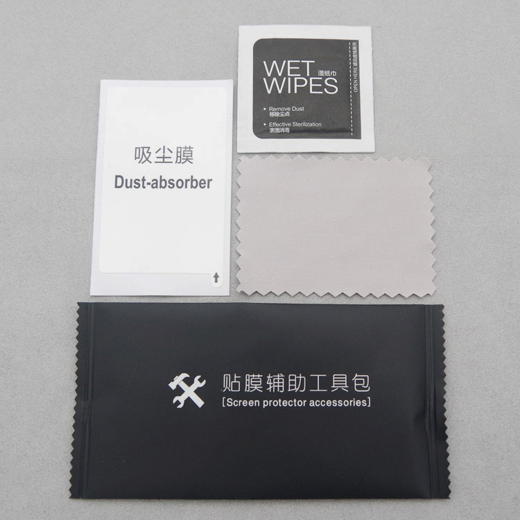 Mobile Phone Film Tool Kit Tempered Film Application Tool Alcohol Bag Suede Film Auxiliary Tool Kit
