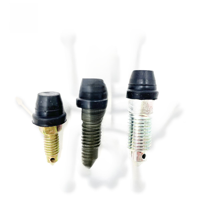 Cross-border ant with electric car accessories motorcycle car M6/M8/M10 caliper sub-pump rubber exhaust cap