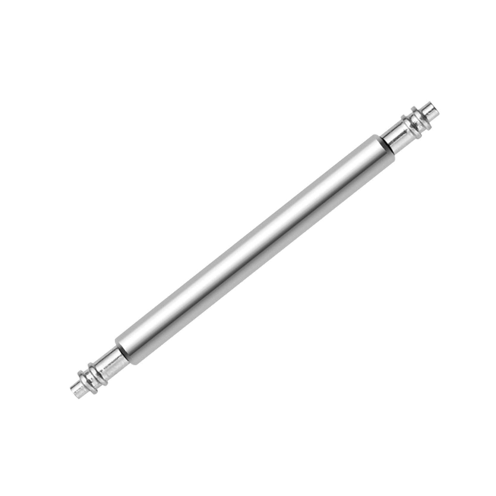 Stainless Steel 304 Double Spring Watch Band Connector with a Diameter of 1.5-1.8mm and Telescopic Spring Clasp Accessories