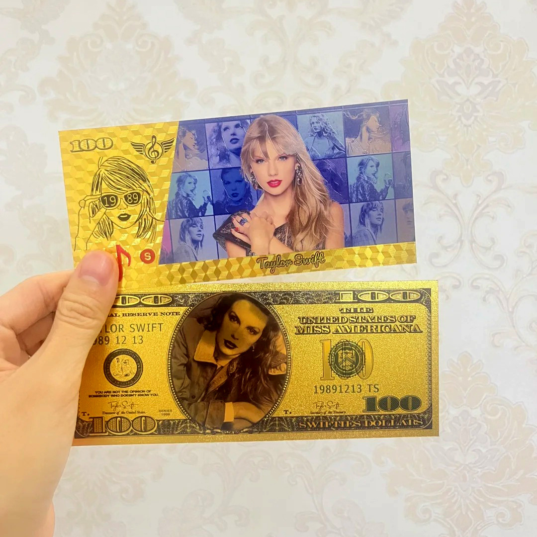 Twelve Zodiac Signs Year of the Horse Pet Plastic Imitation Gold Banknote Customized Gold Foil Business Card Membership Card Red Envelope Red Envelope Binding