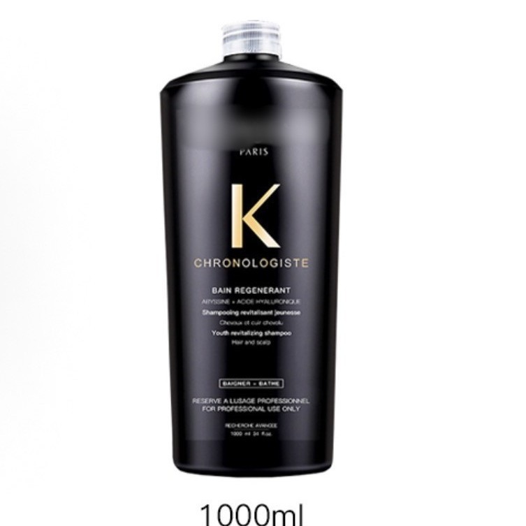 K Kashishi Shampoo 1000ml Black Diamond Key Source Platinum Double Oil Control Anti-Dandruff Root Special Care Nourishing and Smooth