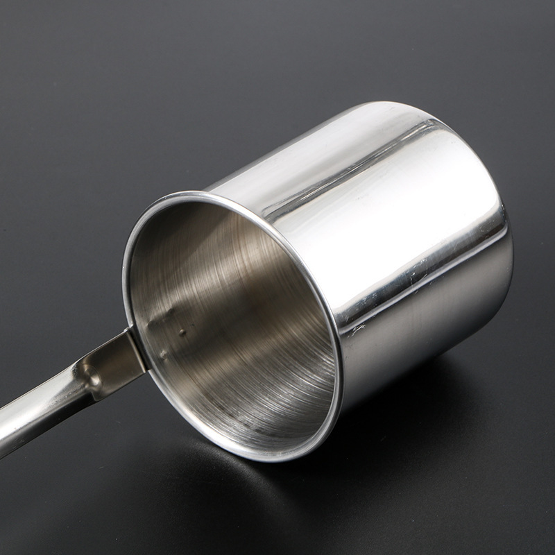 Wholesale wine grape wine dispenser stainless steel wine spoon non-magnetic wine hanger oil lifting long handle household wine spoon wine dispenser