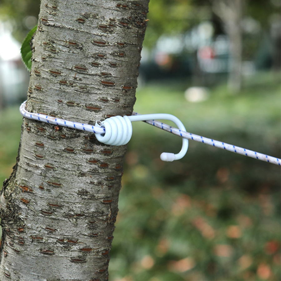 Labeling and Shipping Service, No-Drill Clothes Drying Rack, Travel Portable Windproof Latex Elastic Rope with Anti-Slip Buckle Clothesline