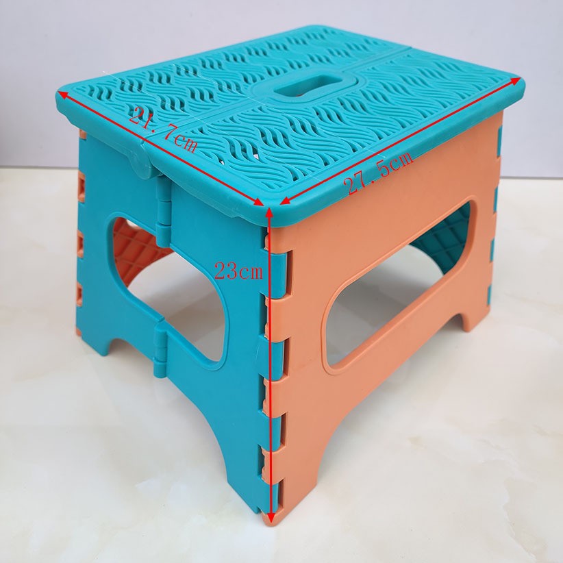 Hollow Foldableing Stool Kidsren's Stool Portable Small Bench Outdoor Small Stool Household Foldableing Small Stool Can Be Printed with Logo
