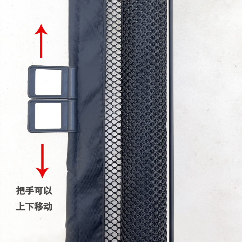 Automatic Retractable Pet Door Bar Dog Cat Fence Indoor Stair Aisle Isolation Net Punch-Free Safety Net Bar