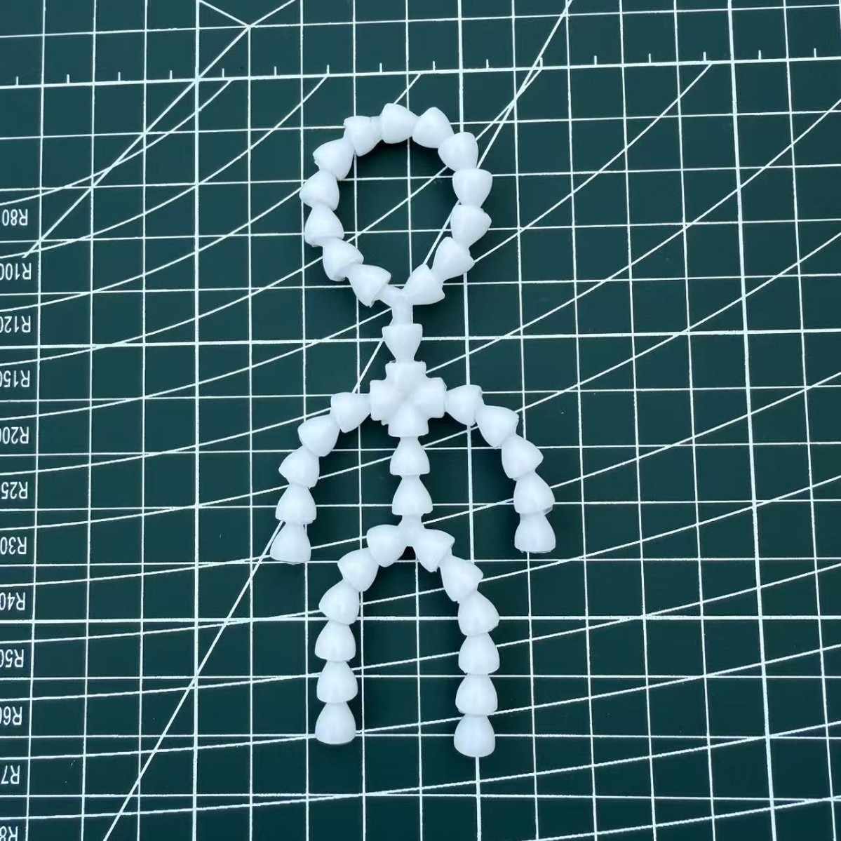 10cm Soundless Support Cotton Doll Skeleton Plush Toy Universal Plastic Stand DIY