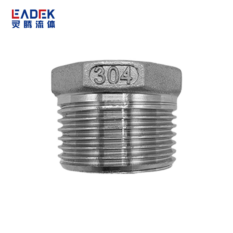 316/304 Stainless Steel Core Refill 6 to 4 Internal and External Wire Reducing Straight Through Adapter Tubing Core Refill Bulshen Wholesale