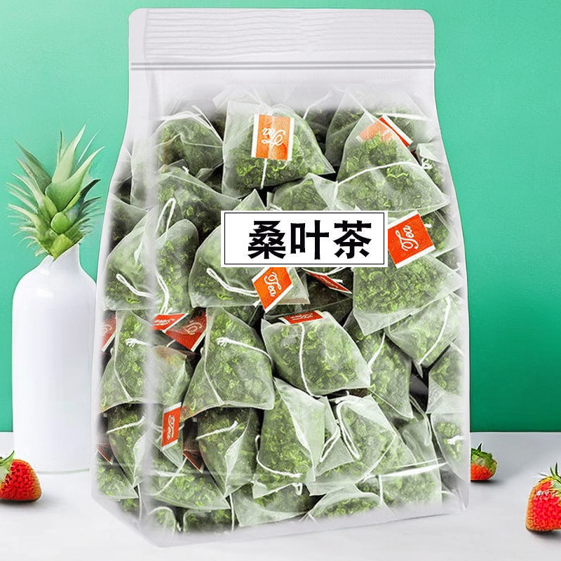 Чай из листьев шелковицы треугольный пакет независимая упаковка оптовая мелкая упаковка