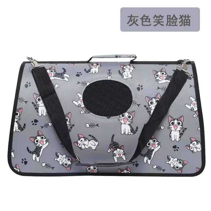 Готовая портативная сумка для домашних животных для прогулок, дышащая и удобная, складная, большой объем