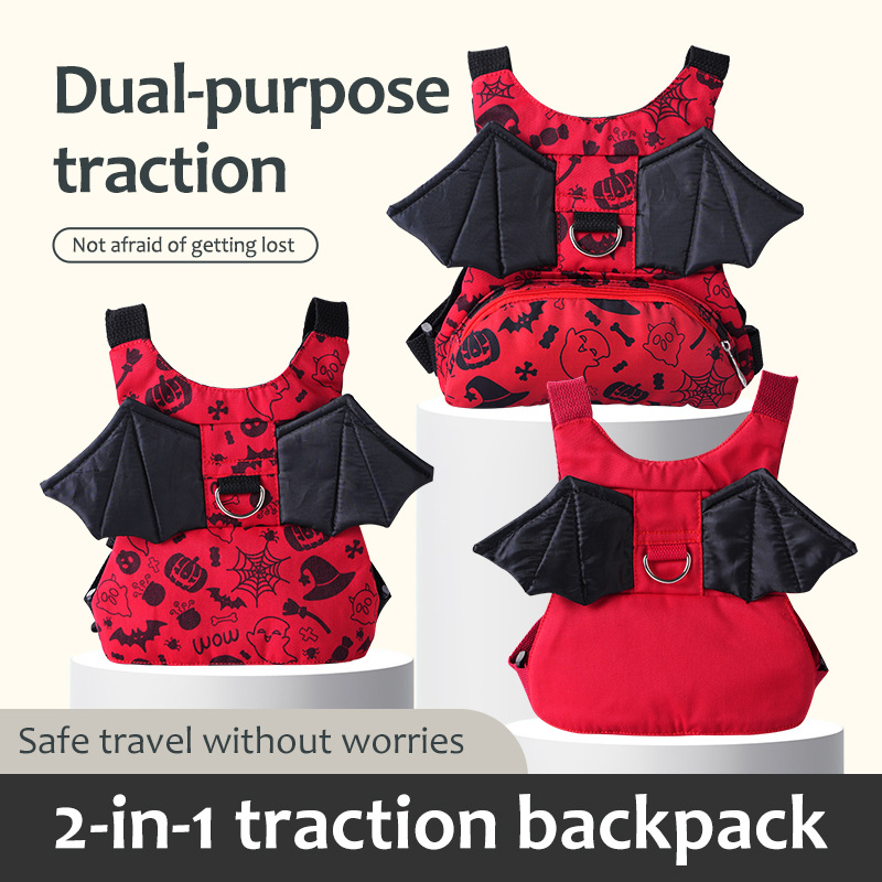Children's Anti-Lost Leash Backpack, Baby Walking Tool, Travel Anti-Lost Dual-Purpose Baby Anti-Lost Leash