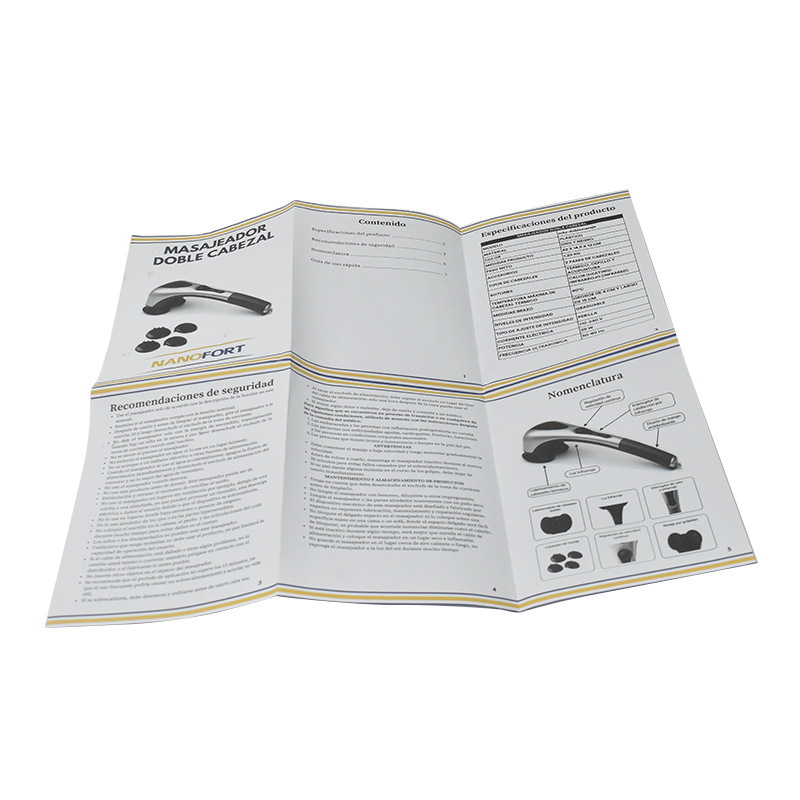 Product Brochure Printing Black and White Promotional Poster Magazine Exhibition Bi-Fold Printing Color Page Corporate Album Printing