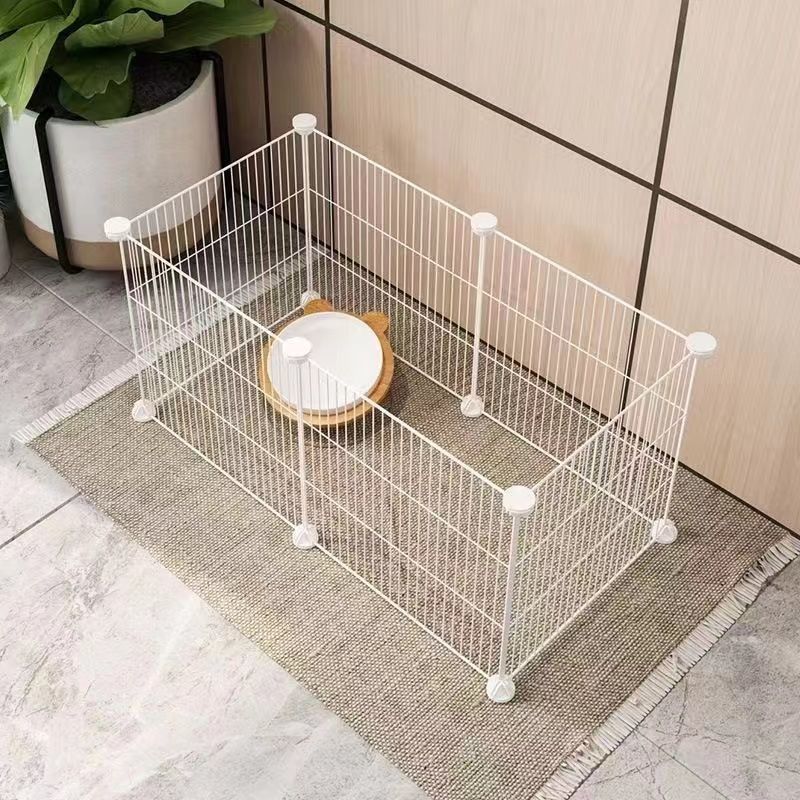 Pet Kitten Fence Encrypted Mesh Splicing Magic Piece Cage Chinchilla Rabbit Squirrel Small Pet Cage Puppy Cage Anti-Escape