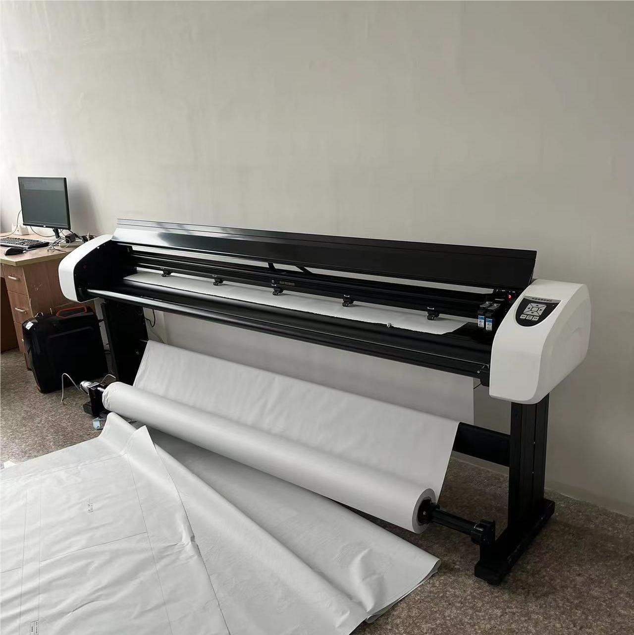 Clothing plotter inkjet plotter clothing cad printer Mark frame machine pattern printing painting machine