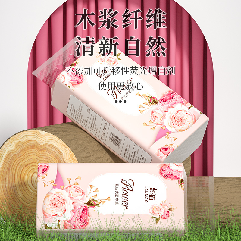 [Exclusive for New Customers] 2 Packs of Hanging Tissue Paper, Toilet Paper, Napkins, Hand Wiping Paper, Whole Box Value Pack, Wholesale Tissue Paper
