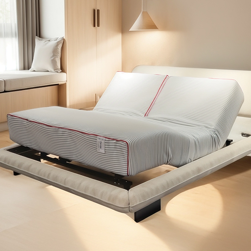 Naive Electric Smart Mattress Multifunctional Adjustable Cream Style Master Bedroom Non-Disturbing Double Mattress 2025 New Model