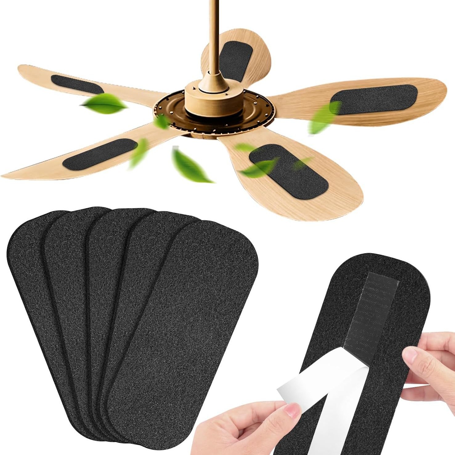 Amazon's Best-Selling Ceiling Fan Activated Carbon Filter Cotton Fan Blade Coconut Efficient Air Purification G4 Purifier