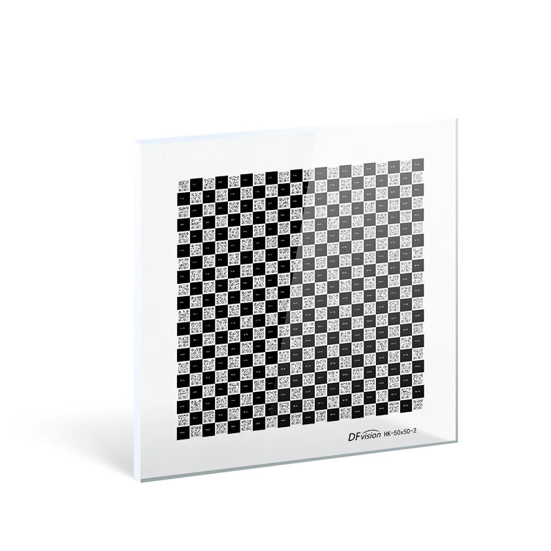 Hikvision Applicable Type Ii Qr Code Film Calibration Board Checkerboard Calibration Board Machine Vision Grids Reticle
