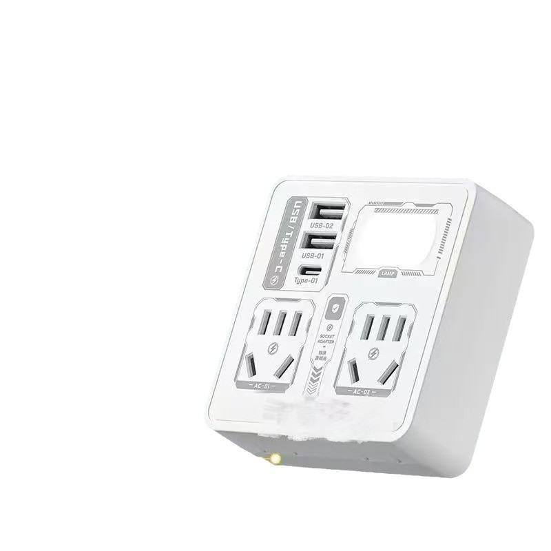 USB Charger Type 86 with Pattern Converter Multi-Hole Socket Household Wireless Converter Dropshipping