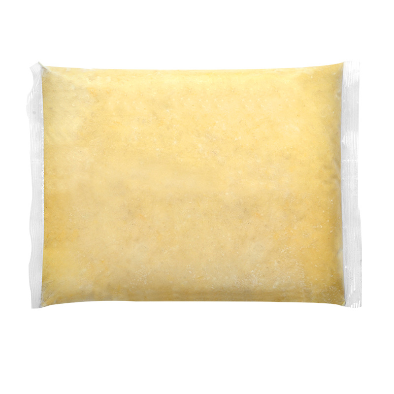 Thai Golden Pillow Durian Meat 2kg Tree Ripe Durian Pulp Puree Fresh Durian Liquid Nitrogen Frozen Wholesale Durian Puree