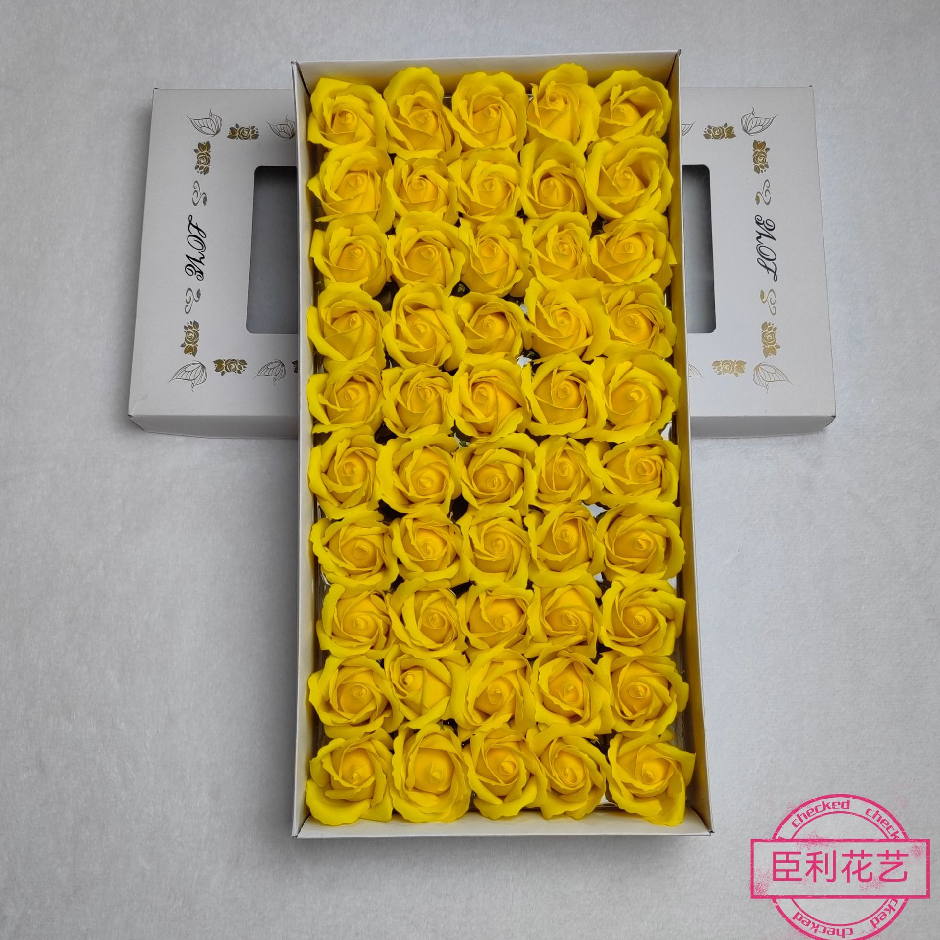 Thickened Three-Layer Soap Flower Head Artificial Flower Soap Flower Bouquet Artificial Flower Rose Source Manufacturer Wholesale