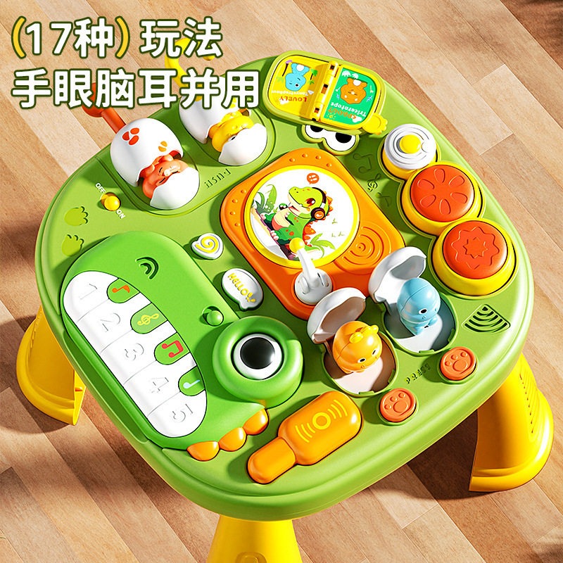 Multifunctional Infant Educational Game Table, Early Education Learning Table, Intelligence Development, Brain-Stimulating Gift, Learning Toys for Men and Women