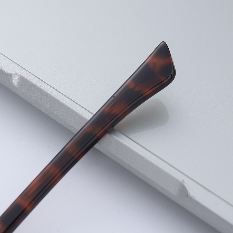 Anti-Slip Eyeglass Temple Tips, Soft Frame Temple Covers, Sunglasses Round Pin Flat Pin Metal Temple Covers, Eye Accessories Wholesale