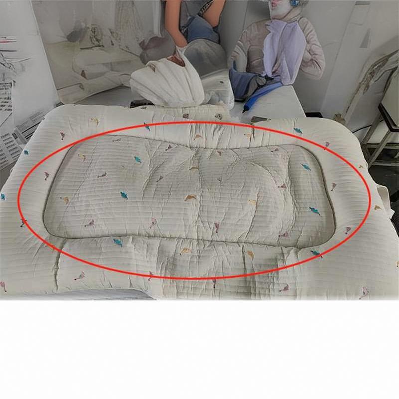 Shenzhen Southern City Quilted Small Stripesd Fabric Ten Silk Cotton Ten Simple Cotton Horizontal Stripess, Large Quantity and Excellent in Stock