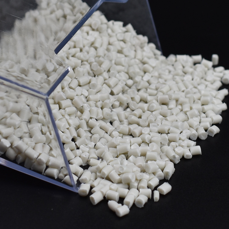 Wholesale Milky White impact-resistant pp material high flow high toughness high impact recycled plastic particles Dongguan manufacturer