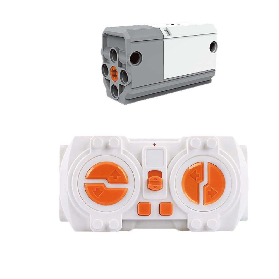 Compatible with Lego Building Blocks, Motors, Electronic Remote Control, DIY Technology Toy Cars, Educational Children's Toys, Assembly Accessories
