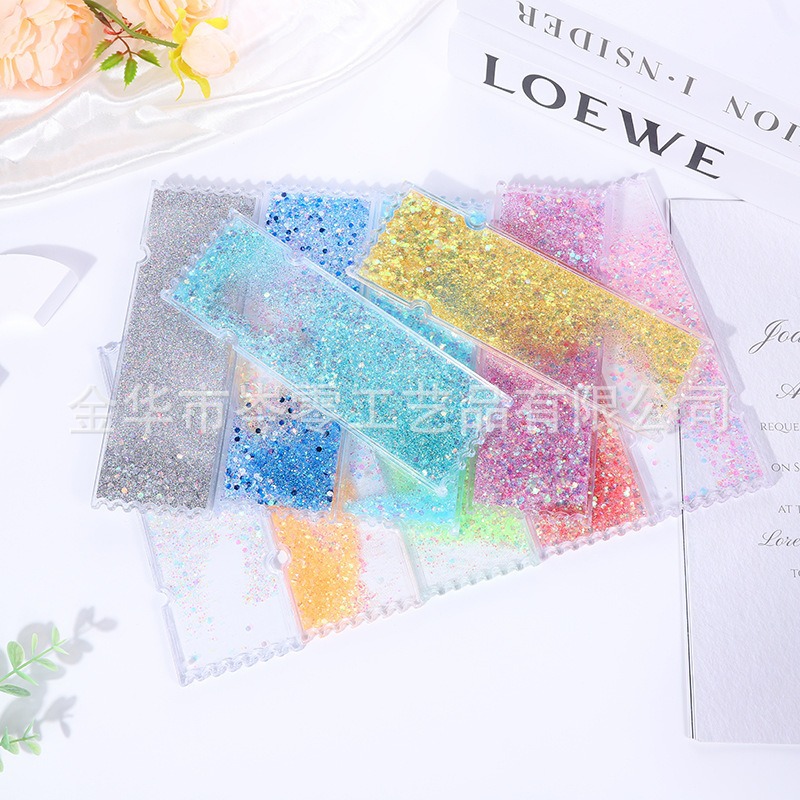 DIY креативная карта с песком, пустая, фантазийный билет, нестандартная карта, креативный детский декоративный элемент